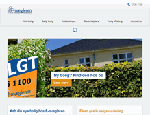 Tablet Screenshot of e-maegleren.dk